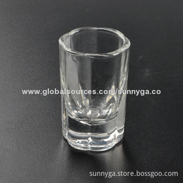 Flower-shaped High-quality Shot Glass with 30mL Capacity